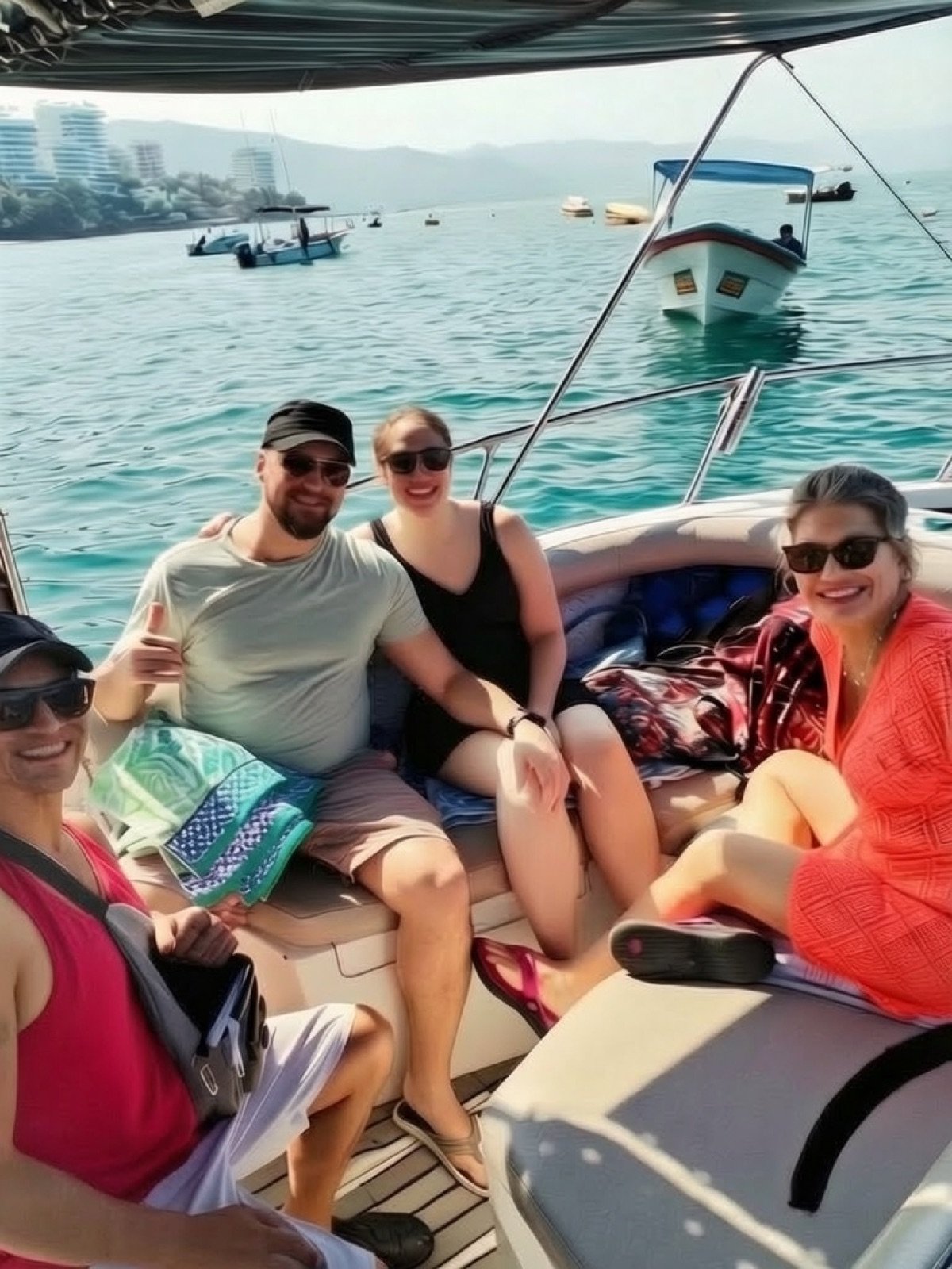Excursión en bote por la bahía